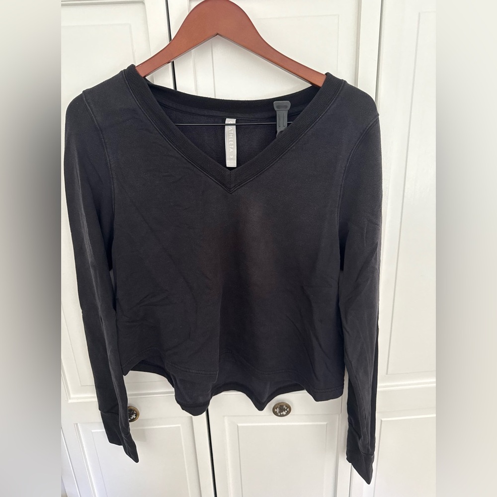 Athleta v-neck sweatshirt